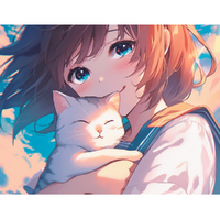 画像8578：RDORA2-013　『アーティスト』コラボ　RICHSTON×Sentaku(せんたく)　ダイヤモンドアート